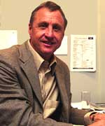Cruijff geeft les in Voetbal Insite