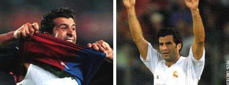 Scorende Figo is een garantie voor succes