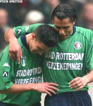 Feyenoord te sterk voor NEC en Van Egmond