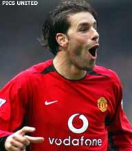 Records voor Van Nistelrooy en Man United