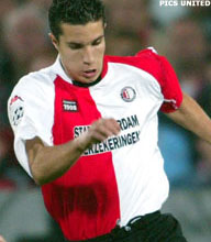 Feyenoord zonder zieke Robin van Persie