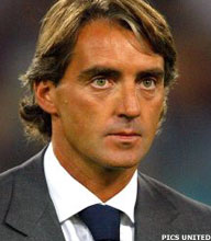 Roberto Mancini blijft tot 2008 bij Lazio Roma