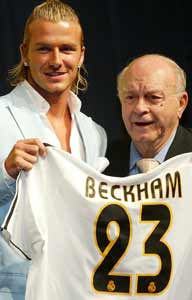 Thumbnail for article: Beckham is de Jordan van Real Madrid