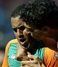 Werder op schot, koploper Bayer onderuit