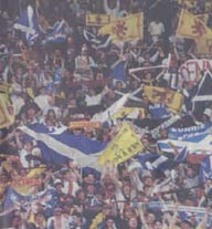 Hampden Park, een muur van geluid