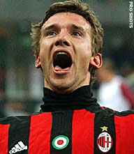 Andrei Sjevtsjenko blijft levenslang milanista