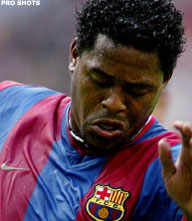 Patrick Kluivert baalt van beleid Barça