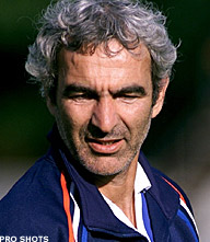 Raymond Domenech bondscoach Les Bleus