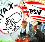 Ajax krijgt Bayern en Juve, PSV loot Arsenal