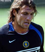 Internazionale zonder Vieri naar Anderlecht