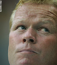 Koeman: 'Op dit niveau geen vertrouwen'