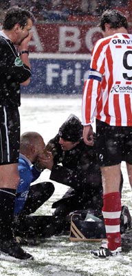 'Frank Kooiman lokte sneeuwballen zelf uit'