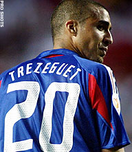 Trezeguet is Fontaine voorbij en nadert Platini