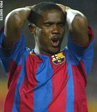 Meevaller Barça: Eto'o maar tien dagen out