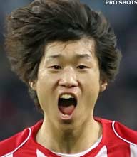 Park maakt eerste goal voor Man United