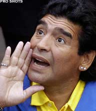 Boca blij met de revolutie van Maradona
