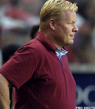 Ronald Koeman heeft eerste prijs te pakken