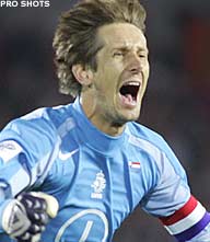 Van der Sar bezig met Oranje-recordreeks