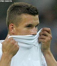 Reisje Podolski naar Barcelona valt verkeerd