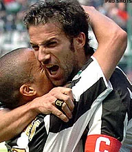 Del Piero topscorer aller tijden bij Juventus