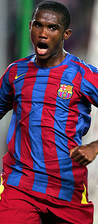 Eto'o op koers om 'superpichichi' te worden