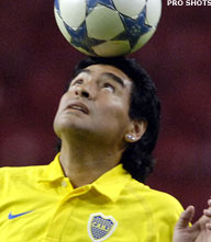 Vierdeklasser hoopt Maradona in te lijven