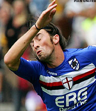 Sampdoria lang zonder topscorer Bonazzoli