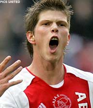 Huntelaar is sneller dan Eto'o, Henry en Toni