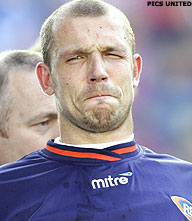 Ebbinge weer in training na zware blessure
