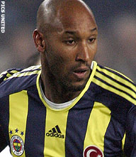 Anelka aast op vierde Engels avontuur