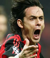 Inzaghi op weg naar Europa Cup-topscorers