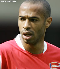 Arsenal mist Henry tegen Hamburger SV