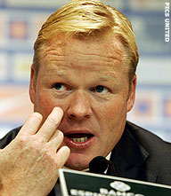 Ronald Koeman: 'Het scoreverloop zat mee'