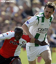 Feyenoord is niet meer vooruit te branden