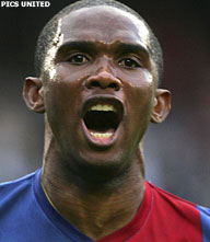 Kameroen laat Eto'o bij Barcelona spelen