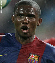 Eto'o: 'Ronaldinho en ik blijven bij Barcelona'