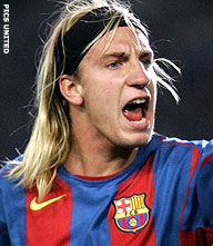 'Barça doet schaduw Ronaldinho van de hand'