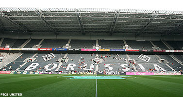 Eerste keus Borussia-Park valt af voor VVV