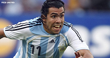 Tévez kan er toch bij zijn tegen Brazilië