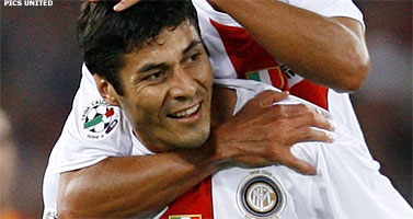 Internazionale maakt gebruik van morsen AS Roma