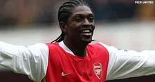 Thumbnail for article: 'Arsenal en Barcelona zijn het eens over Adebayor'