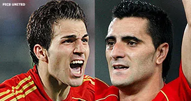 'Aragonés moet afwijken en kiest Fabregas of Güiza'