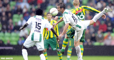 Koploper overklast ADO Den Haag in Groningen