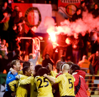 Feyenoord-supporters mogen niet mee naar Nancy