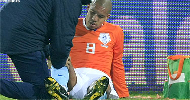Geblesseerde De Jong drie tot vier weken aan de kant