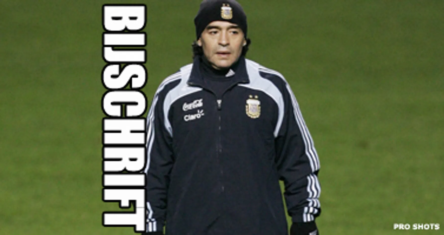 Foto en z'n verhaal: Maradona als bondscoach