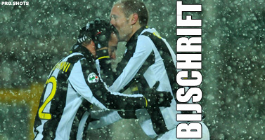 Foto en z'n verhaal: sneeuwpret bij Juventus