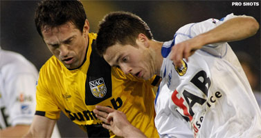 NAC heeft vijf minuten nodig om te winnen van Vitesse