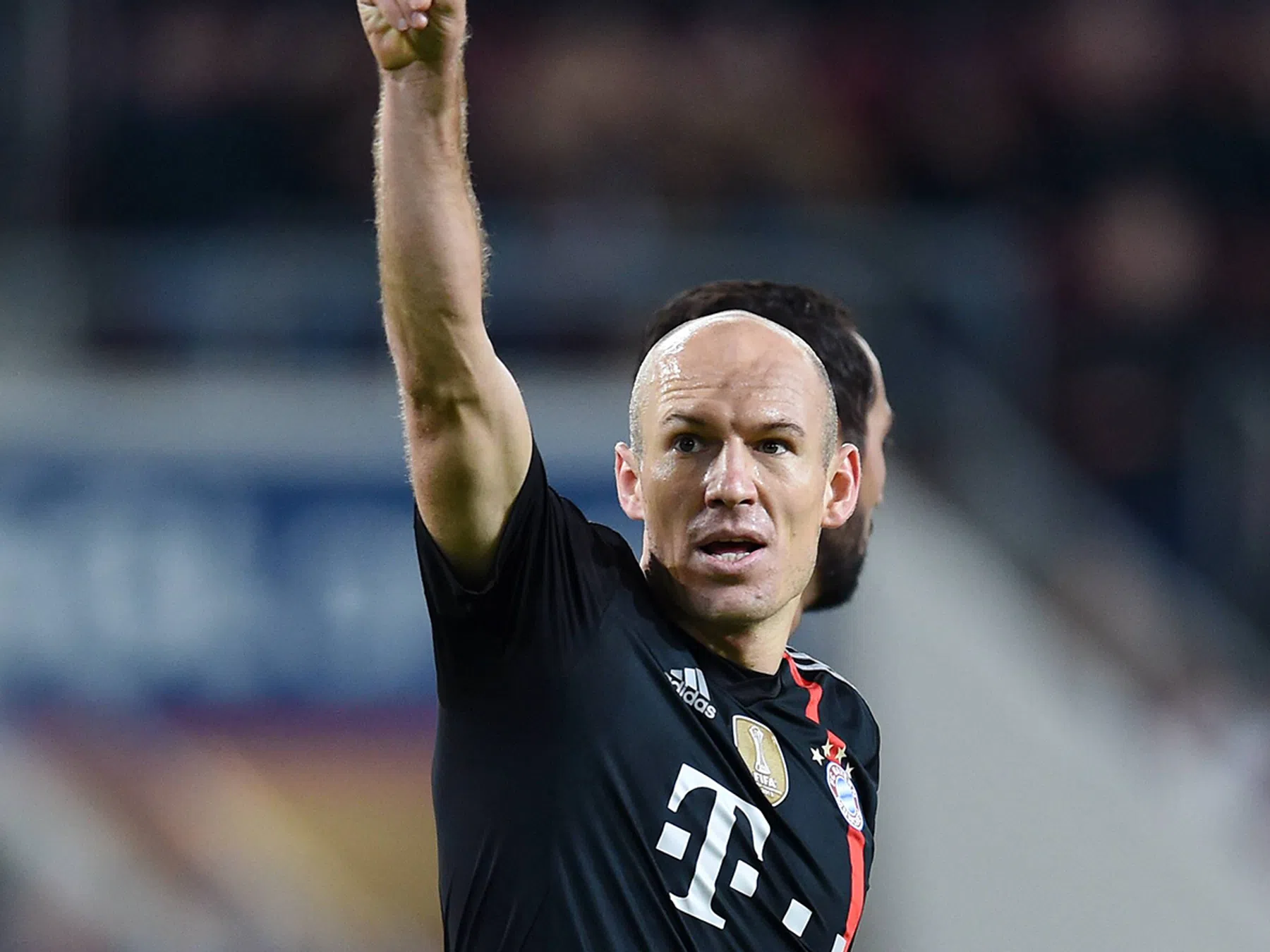Beelden Eurosport 2: superprof Robben op dreef