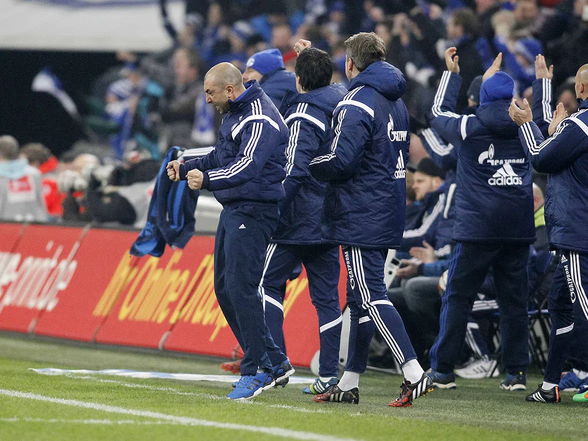 Beelden Eurosport 2: Schalke geeft niks weg tegen Gladbach